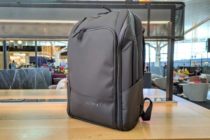 Nomatic Travel Pack on the go