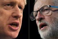 Johnson and Corbyn went head-to-head in a TV election debate