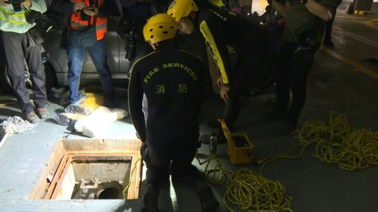 Some of the anti-government protesters occupying Hong Kong Polytechnic University have attempted risky escape routes