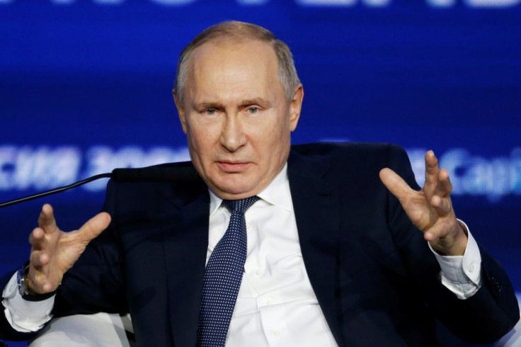 Russian President Vladimir Putin said "disdaining such a clean hydrocarbon as gas is absolutely strange"