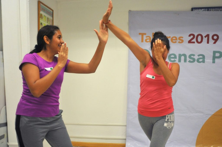 The women-only self-defense classes offered in Mexico City have drawn participants from all walks of life -- from mothers trying to protect themselves and their children to commuters fed up with harassment on public transportation