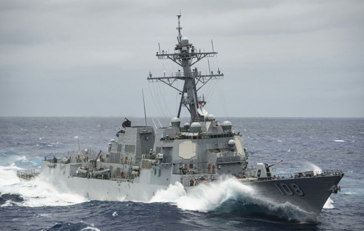 Guided-missile cruiser USS Wayne E. Meyer from 2019