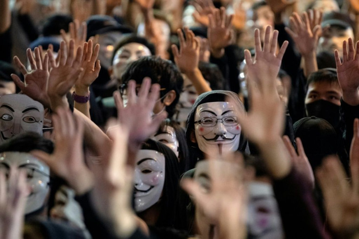 Hong Kong protesters have used face masks to avoid identification and respirators to protect themselves from tear gas