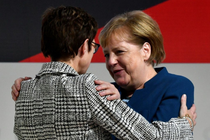 AKK took over the party leadership from Chancellor Angela Merkel at last year's conference