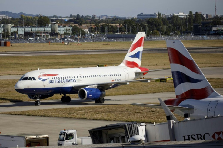 The airline has agreed to an inflation-proof pay rise of 11.5 percent over three years, according to the report; In this file photo taken on September 13, 2019, a British Airways jet is pictured in London