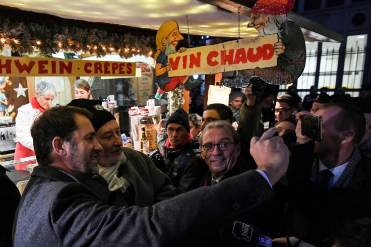 Interior Minister Christophe Castaner greeted visitors on the opening day of festivities and said beefed up security would protect them, while cautioning the need for vigilance