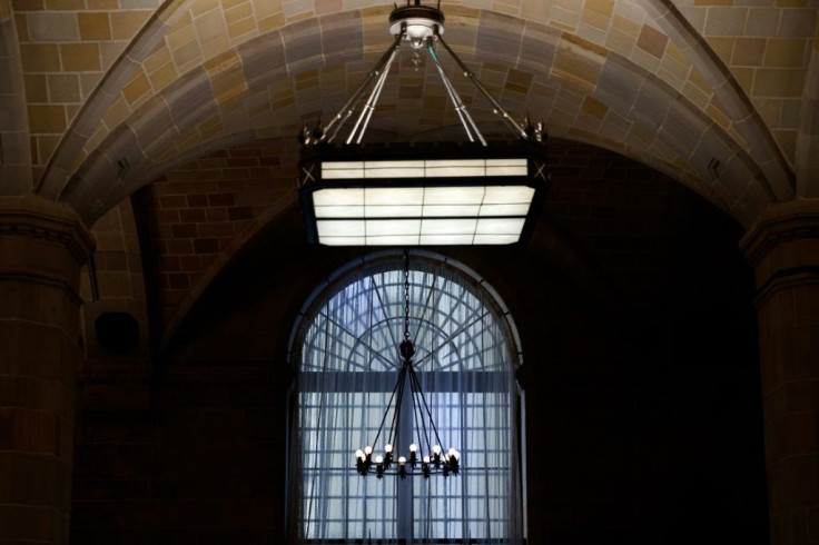 A view inside the Federal Reserve Bank of New York