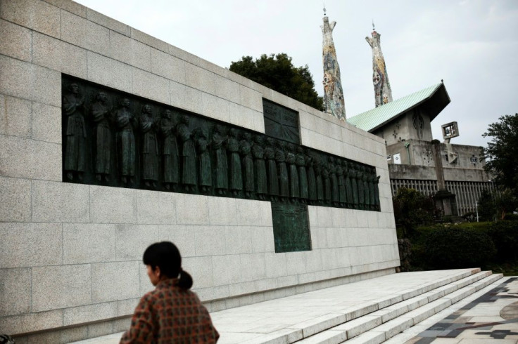 The pope will visit the Twenty-Six Martyrs Museum in Nakasaki, home to a monument to some of Japan's hidden Christians