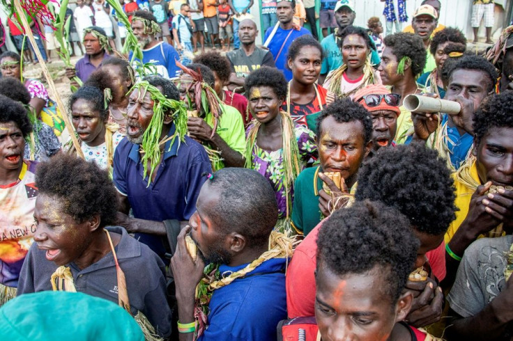 "I am going to rejoice and the bamboo band must play and I'll dance and go and vote," says one voter as Bougainville's referendum kicks off