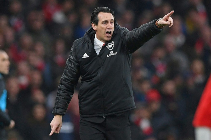 Arsenal manager Unai Emery is under pressure after a poor run in the Premier League