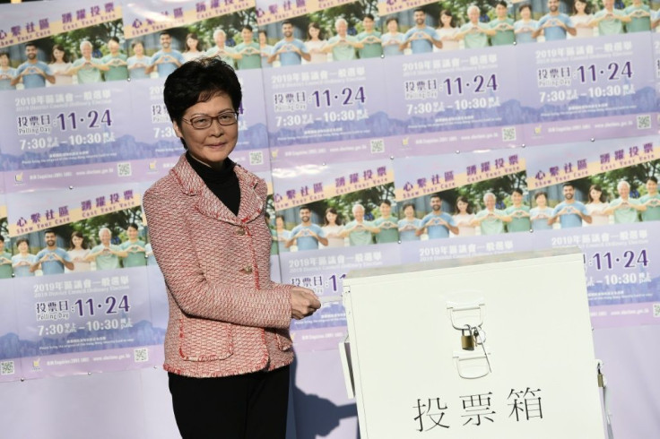 Pro-democracy candidates are hoping to make a statement to Chief Executive Carrie Lam and the pro-Beijing government