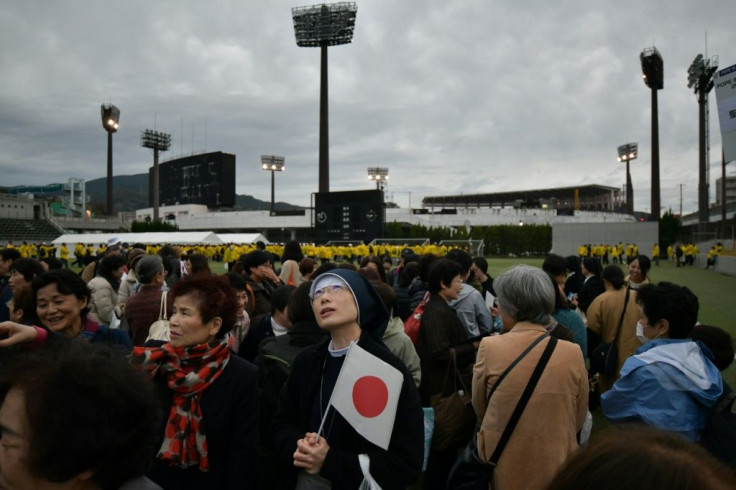 The people in Nagasaki were more welcoming than the weather