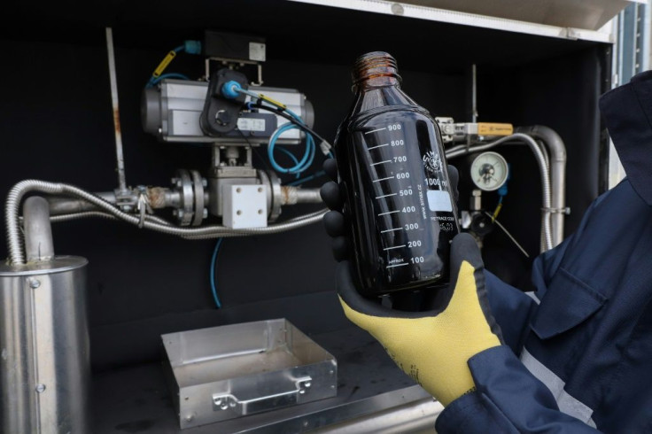Rhein Petroleum's oil well in Riedstadt, western Germany produces a "light, sweet crude" well suited for manufacturing chemicals, pharmaceuticals and textiles