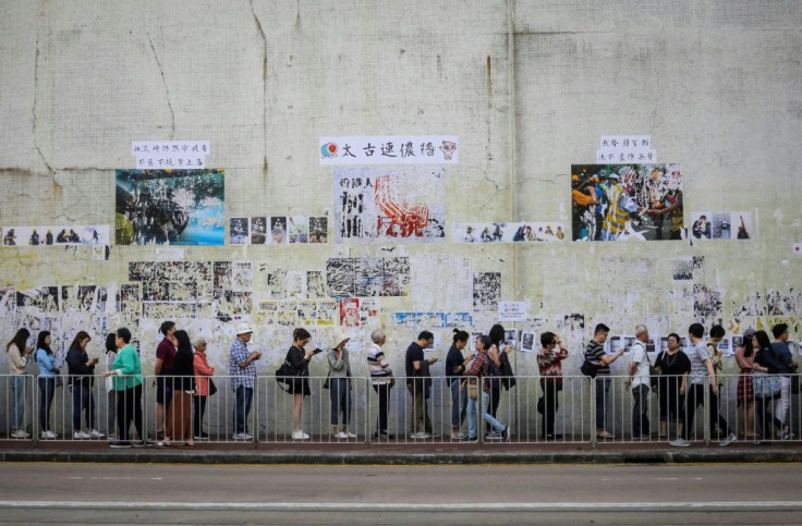 Hong Kong voters turned out in record numbers to cast their ballot in district elections that are seen as something of a referendum on the rule of leader Carrie Lam