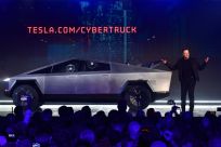 Tesla shares plunged 6.1 percent following the Cybertruck's bumpy launch