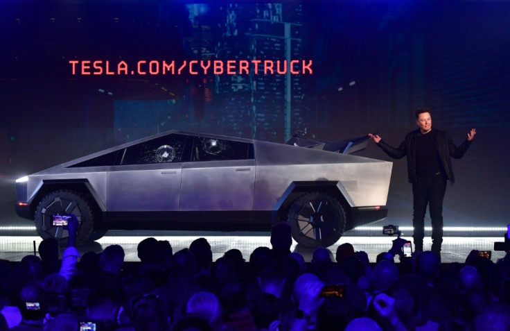 Tesla shares plunged 6.1 percent following the Cybertruck's bumpy launch
