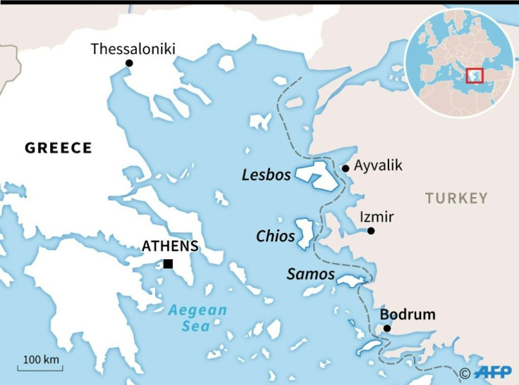 Greece's islands in the Aegean lie just off the Turkish coast