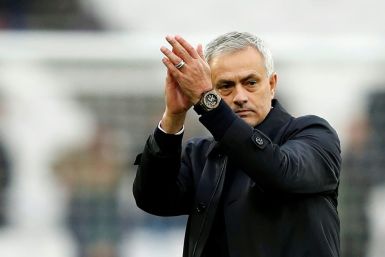 Off to a flyer: Jose Mourinho won his first match in charge of Tottenham