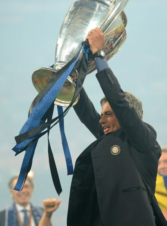 Glorious past: The second of Jose Mourinho's two Champions League wins came 10 seasons ago with Inter Milan