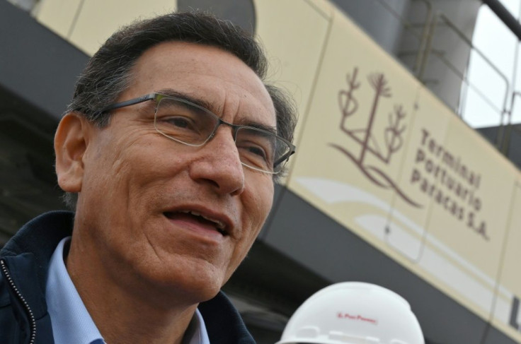 Peruvian President Martin Vizcarra's anti-graft drive is popular with the Peruvian public