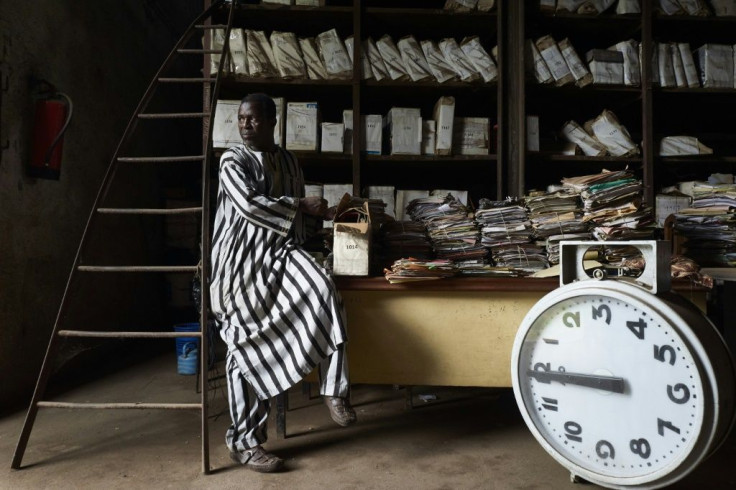 Moussa Traore is the Dakar-Bamako rail company's official archivist, taking care of 14 tonnes of photos and documents