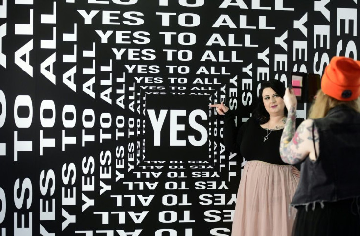 At a pop-up selfie museum in Cologne, visitors say having fun outweighs the hunt for "likes"