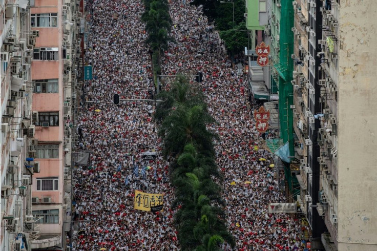 Millions of Hong Kongers took to the streets earlier this year to protest a bill allowing extraditions to China