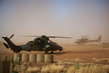 The mid-air collision involved a model of the Tiger helicopter, seen here in this picture taken in northern Mali on November 8