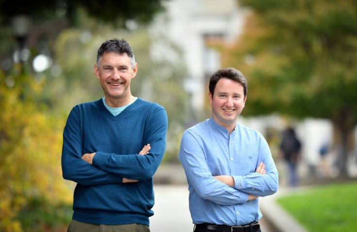 Emmanuel Saez (L) and Gabriel Zucman (R) at Berkeley in November 2019