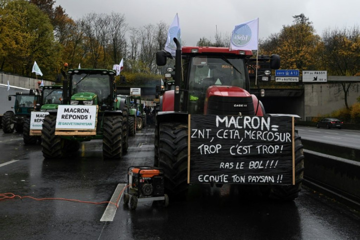 Farmers blame falling farm prices and the scrapping of sugar quotas along with higher costs and anti-pollution taxes