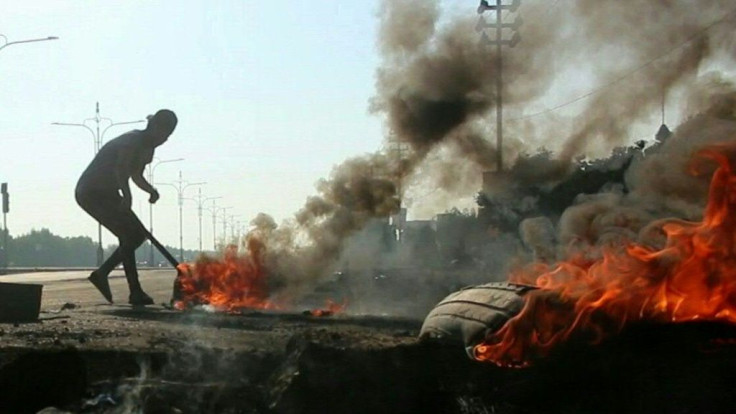 IMAGES AND SOUNDBITESIraqi anti-government protesters block roads in the southern city of Basra with burning tyres, as schools and public offices stayed shut a day after deadly clashes with security forces.