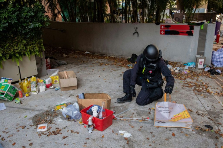 Clashes between Hong Kong police and protesters have become increasingly violent