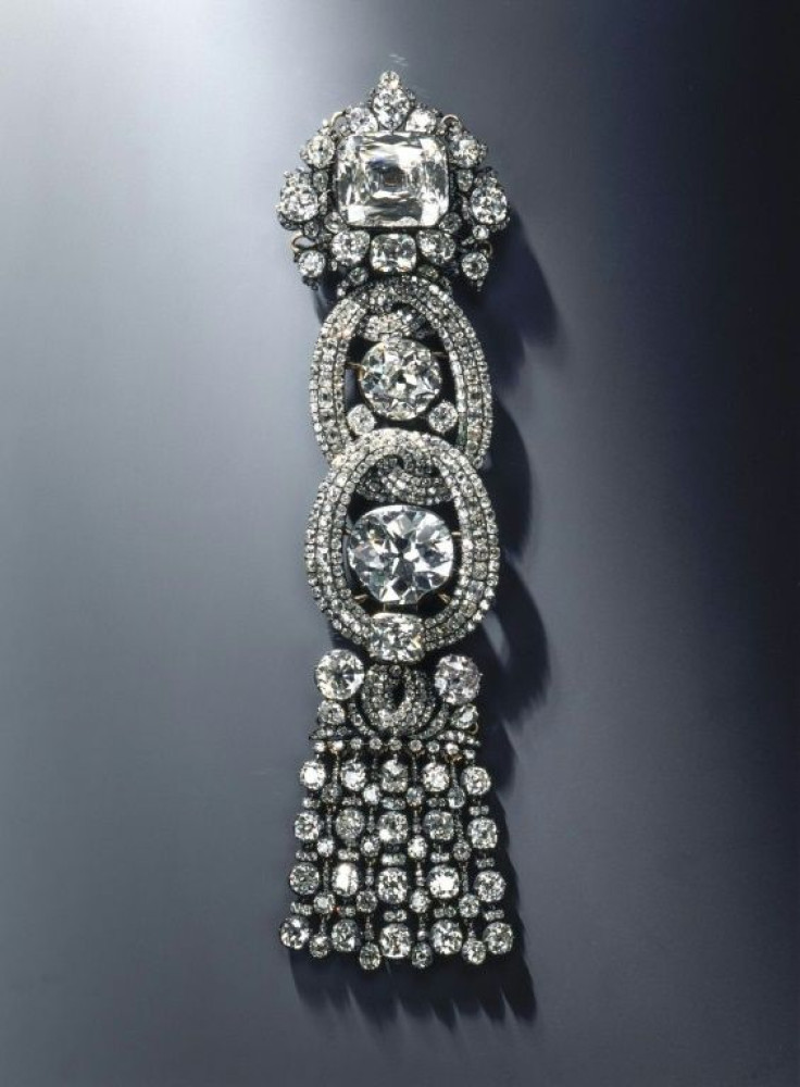 The 49-carat Dresden white was among the priceless jewels stolen on Monday