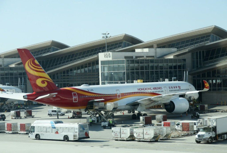 Hong Kong Airlines said November salaries for all staff except cabin crew and overseas employees would be delayed until December 6