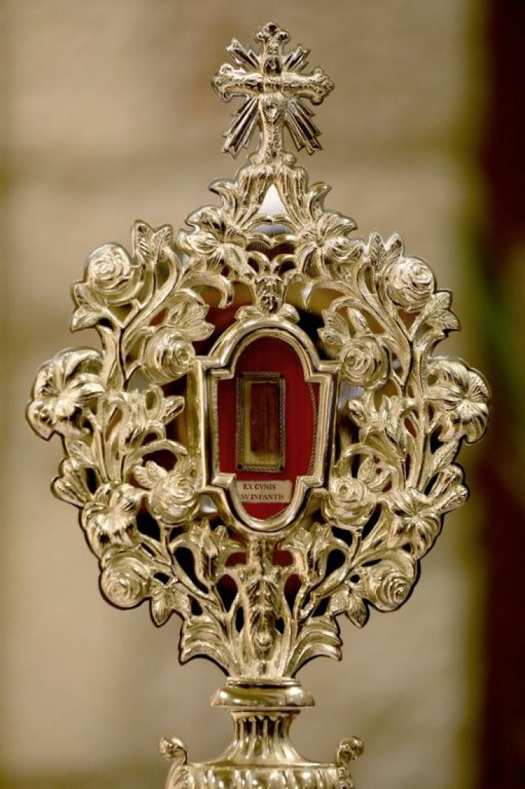 The relic is to be installed "forever" in Saint Catherine's church in Bethlehem