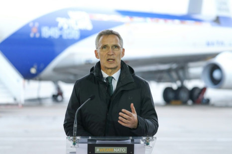 NATO Secretary General Jens Stoltenberg announced a billion-dollar contract to refit the alliance's AWACS reconnaissance planes in the run up to the London summit