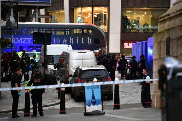 Scotland Yard said they were treating the situation as "terror-related" as a precautionary measure while the ambulance services declared a "major incident"Â