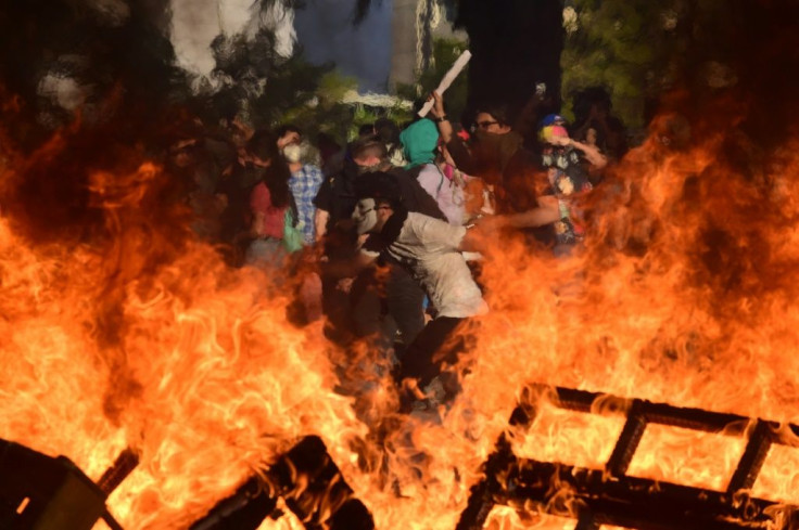 Mounting anger across the world was a 'response to a political and economic system that does not respond to people's needs', said Ana Tijoux