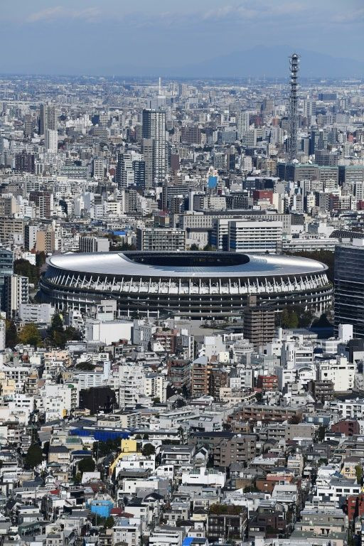 Construction of the $1.4 billion main Tokyo Olympic venue has officially completed