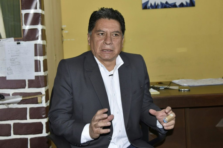 Grover Cardozo, who runs a video production company in La Paz, is a staunch supporter of Bolivia's ex-president Evo Morales
