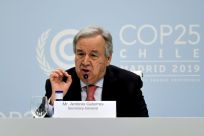 Guterres flagged a UN report to be released in a few days confirming the last five years are the warmest on record, with 2019 likely to be the second hottest ever