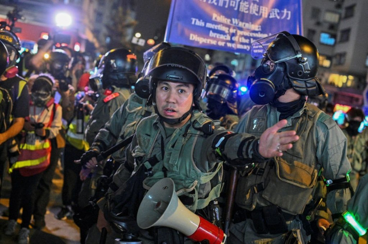 Hong Kong has been rocked by nearly six months of increasingly violent unrest demanding greater autonomy, which Beijing has frequently blamed on foreign influence
