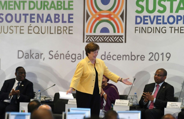 "We have to dispel the perceived riskiness of investment" in Africa, Georgieva said