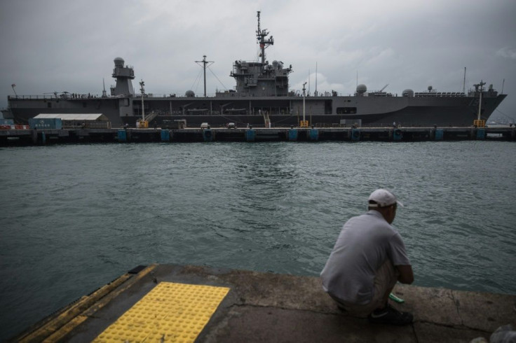 The USS Blue Ridge, an amphibious command ship from the US 7th Fleet, made a port call in Hong Kong in April 2019