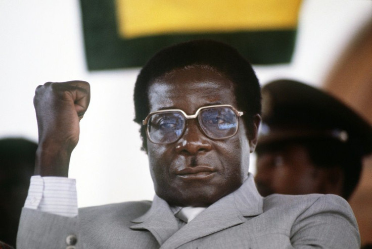 Mugabe, pictured in July 1984 at the height of his 37 years in power