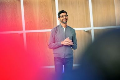 Google CEO Sundar Pichai, seen at the Google I/O 2019 on May 7, will become chief executive at the tech firm's parent Alphabet