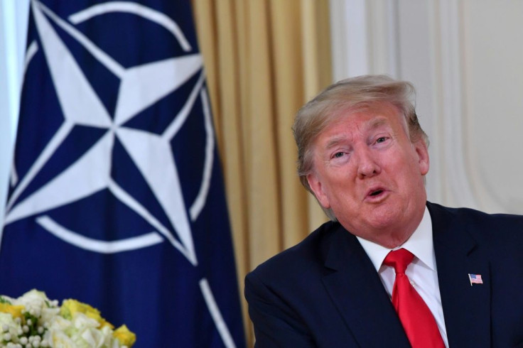 US President Donald Trump could not resist lashing out at French President Emmanuel Macron over his 'brain dead' NATO comments