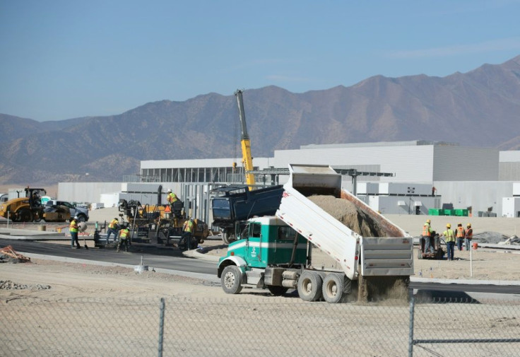 A new Facebook data center under construction in November 2019