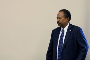 Sudanese Prime Minister Abdalla Hamdok meets with the House Foreign Affairs Committee in Washington