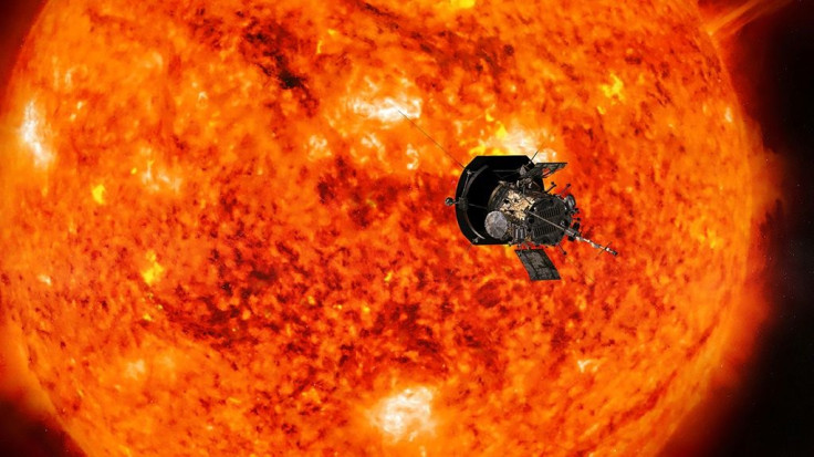 Scientists hail the first data sent back by the Parker Solar Probe, giving them new leads on the solar wind and heating of the corona. Illustration courtesy of NASA/Johns Hopkins APL of the probe and the sun